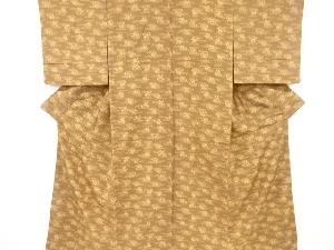 リサイクル　観世水に花模様小紋着物